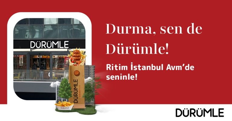 Dürümle Ritim İstanbul AVM’de Yeni Restoranını Açtı