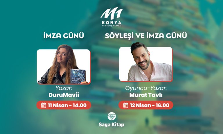 M1 Konya AVM, Kültür-Sanat Etkinliklerine İmza Günleriyle Devam Ediyor