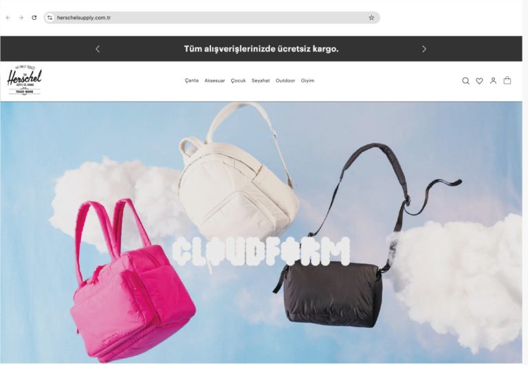 Herschel’in Türkiye’ye Özel Resmi Web Sitesi Açıldı.