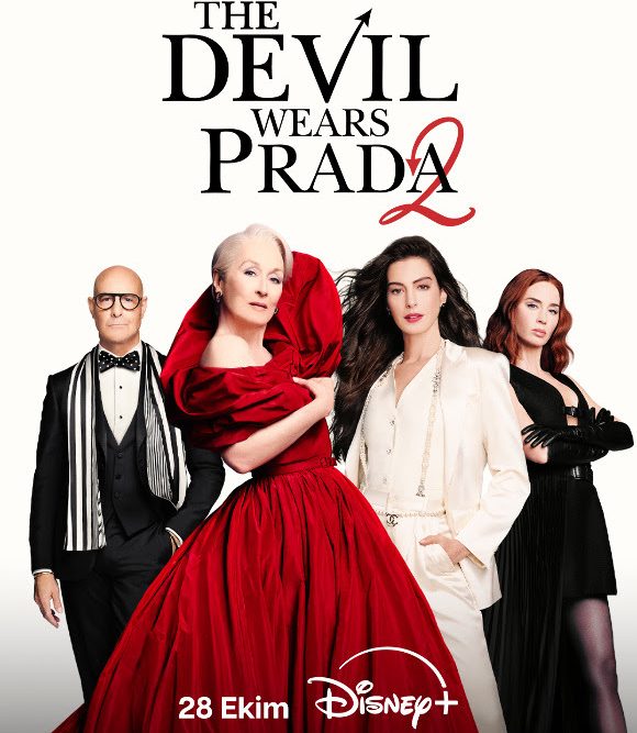 20 Yılın Ardından Yeniden Beyazperdeyi Sarsan Devam Filmi ‘THE DEVIL WEARS PRADA 2’, Sinemalardan Sonra   28 Ekim’de İlk Kez  Disney+’ta!